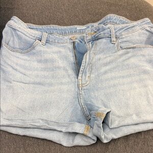 Old Navy Women's Light Blue Denim Shorts